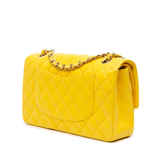 CHANEL MEDIUM CLASSIC LAMBSKIN DOUBLE FLAP