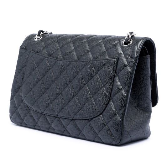 Chanel Classic Jumbo Caviar