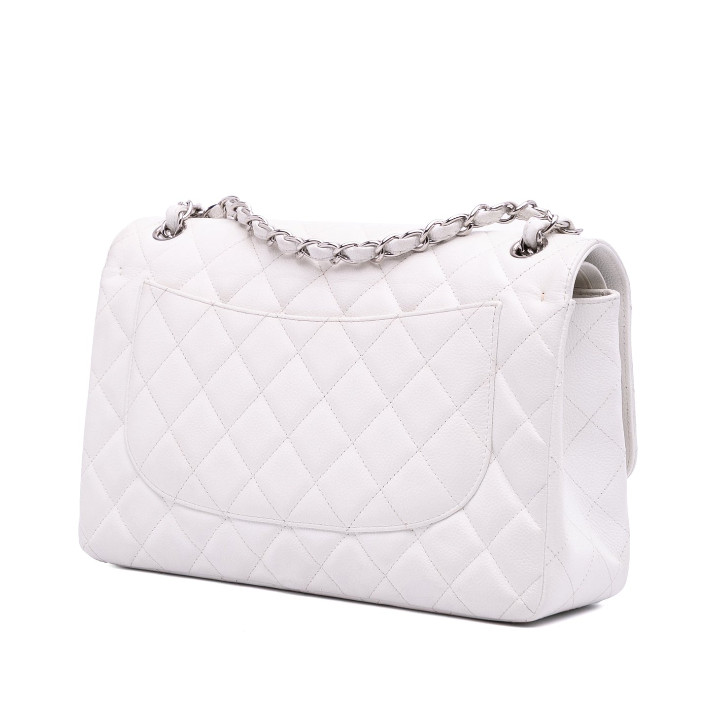 CHANEL CLASSIC JUMBO CAVIAR DOUBLE FLAP