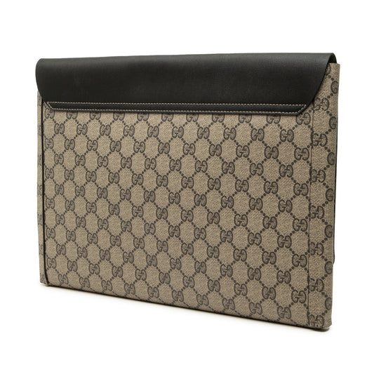 Gucci Large GG Supreme Clutch