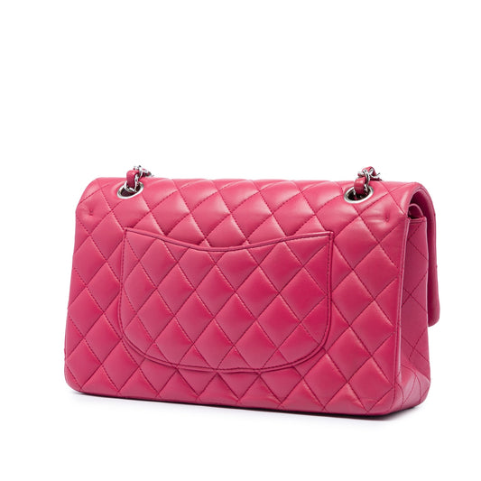 CHANEL CLASSIC MEDIUM LAMBSKIN DOUBLE FLAP