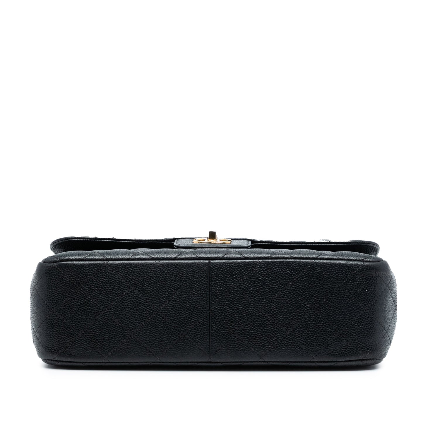 CHANEL CLASSIC JUMBO CAVIAR DOUBLE FLAP