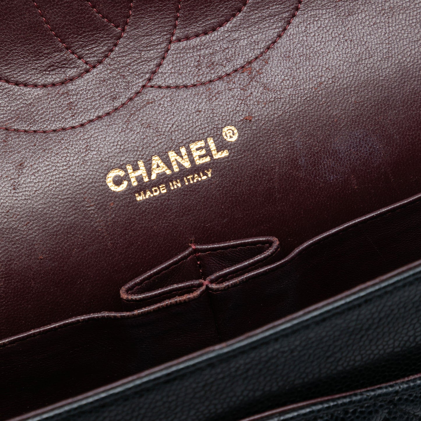 CHANEL CLASSIC JUMBO CAVIAR DOUBLE FLAP