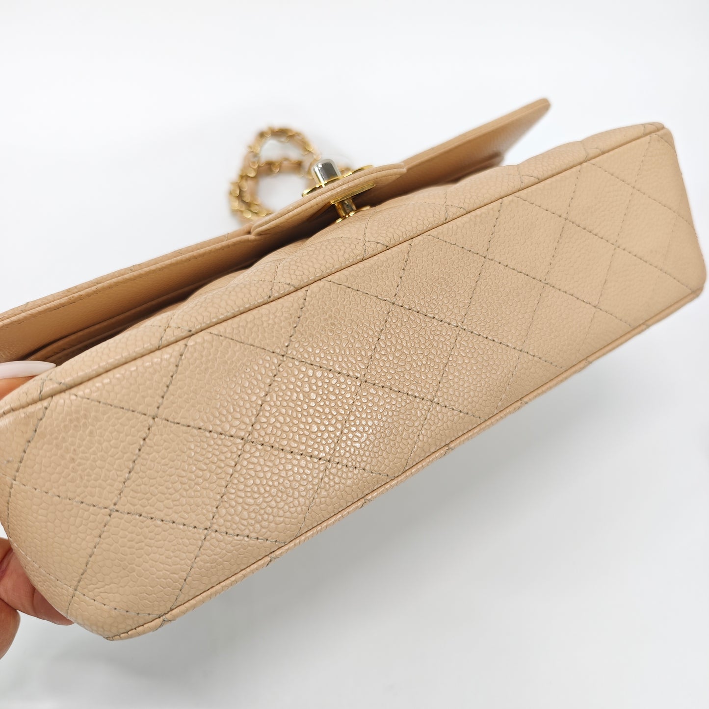 Chanel Classic Caviar Double Flap