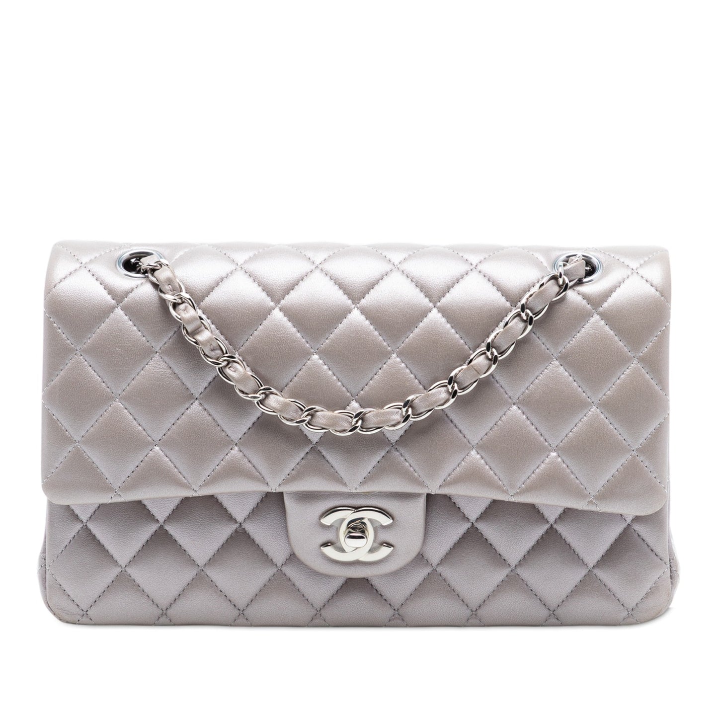 Chanel Classic Medium Double Flap Metallic