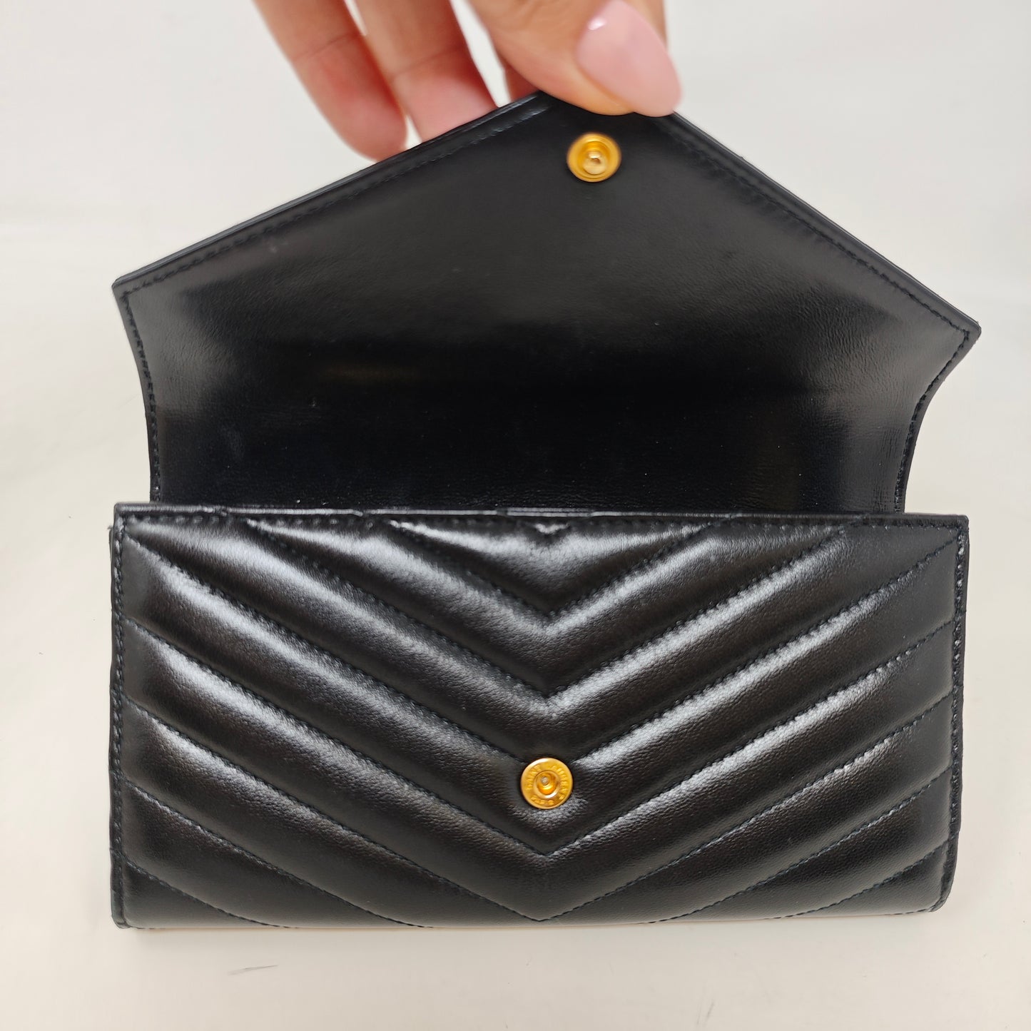 Saint Laurent Portafoglio Cassandre