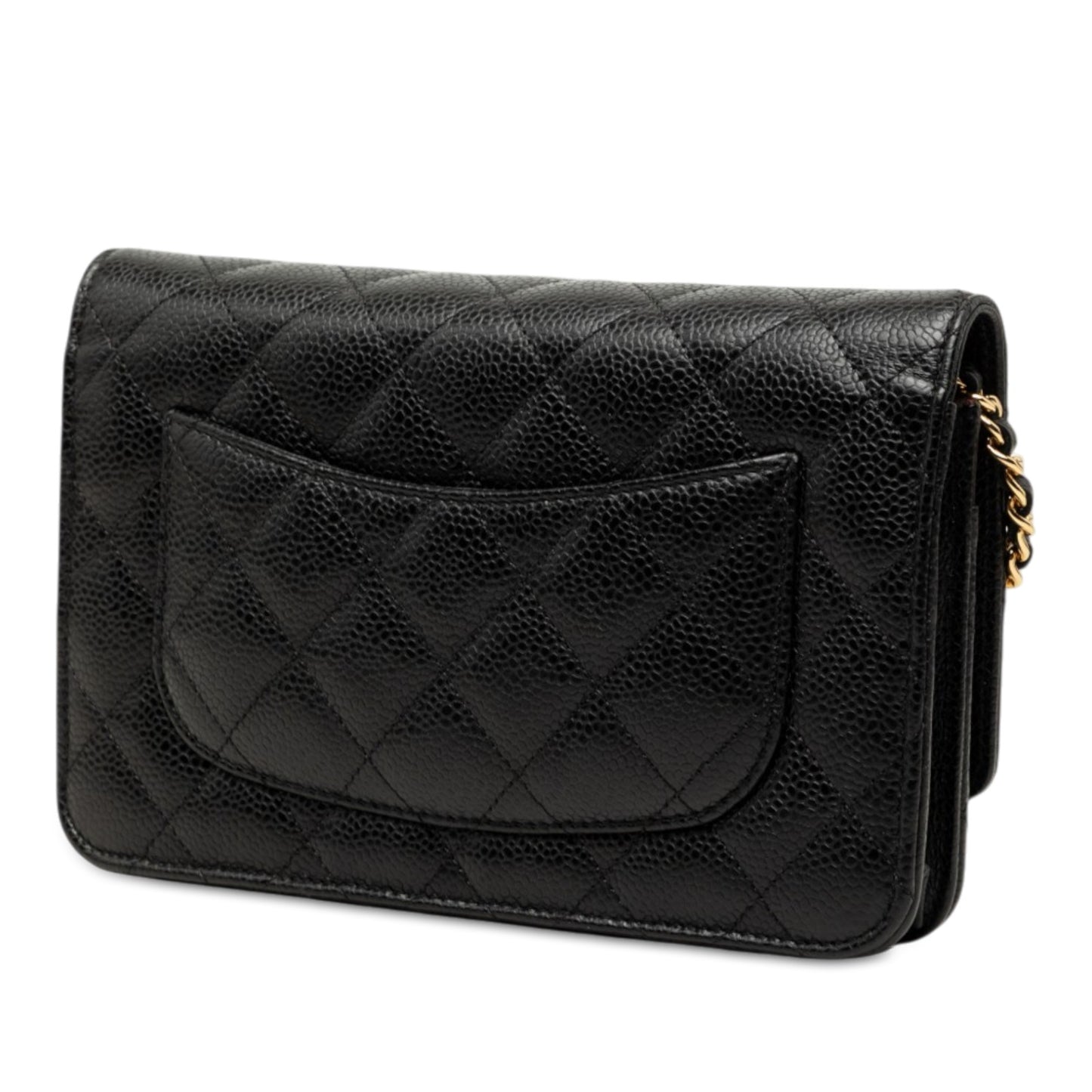 Chanel Woc Caviar nero
