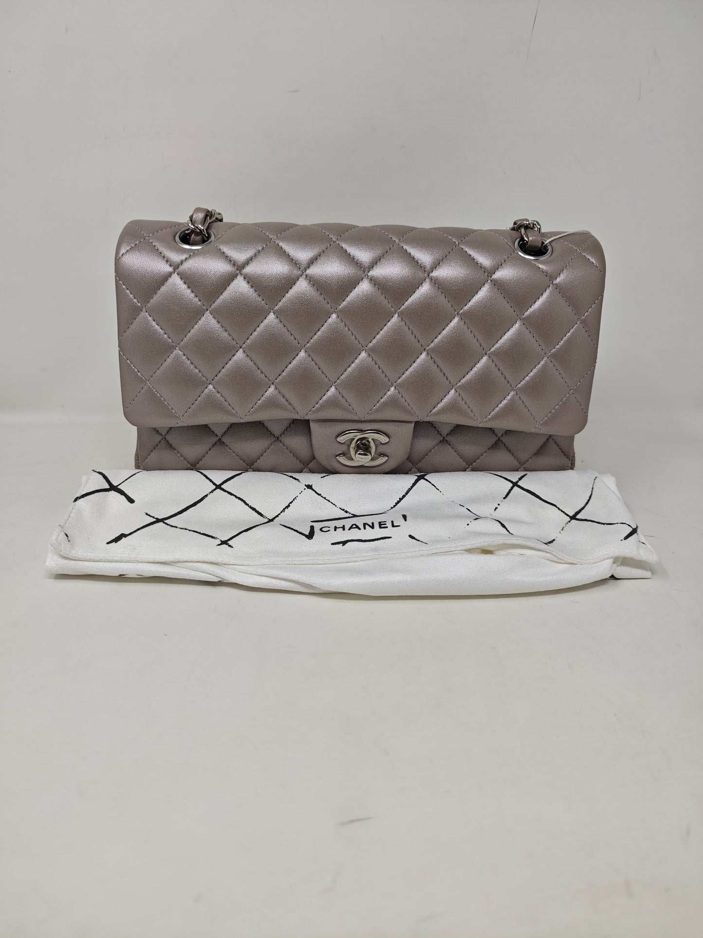 Chanel Classic Medium Double Flap Metallic