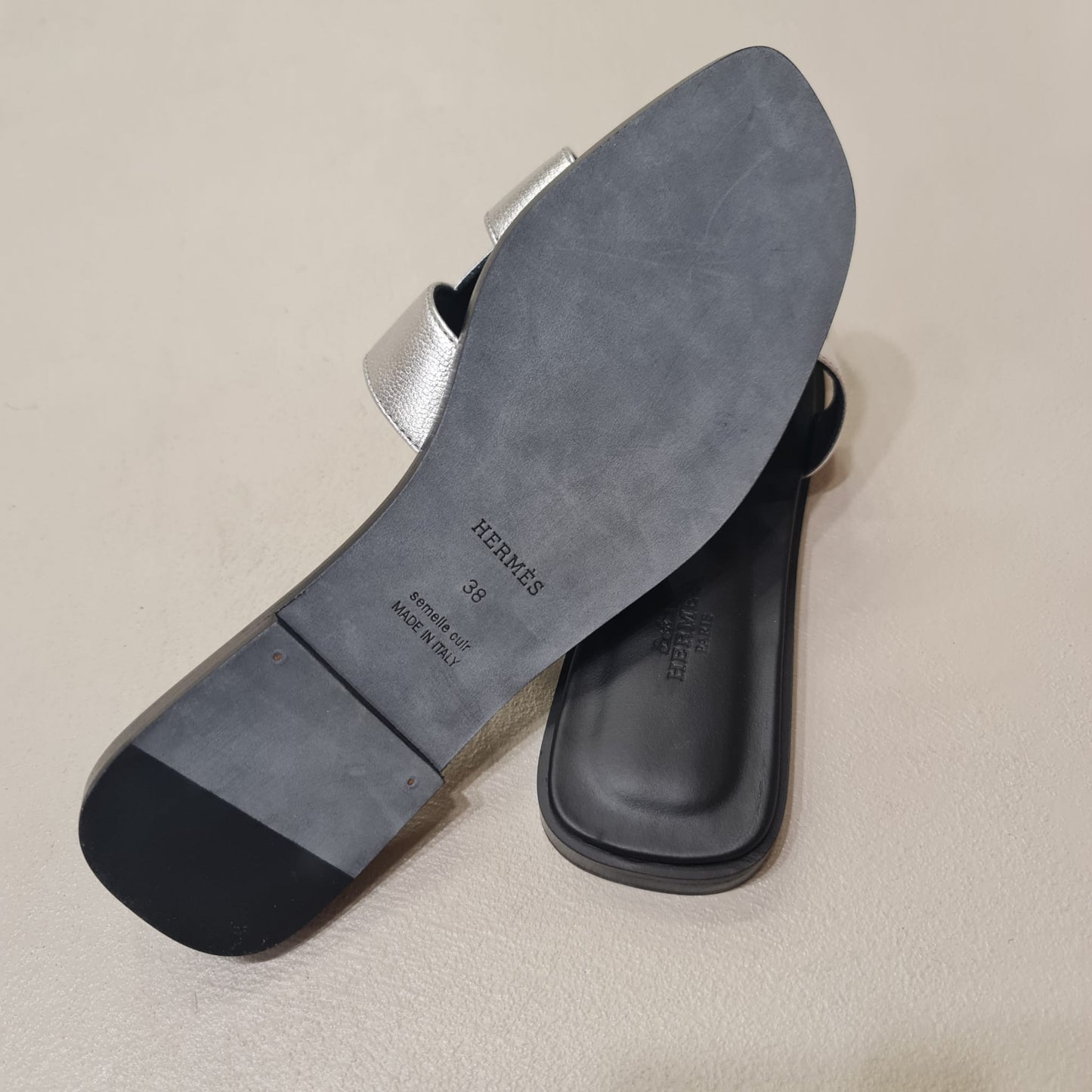 Hermes Oran 38 Argento