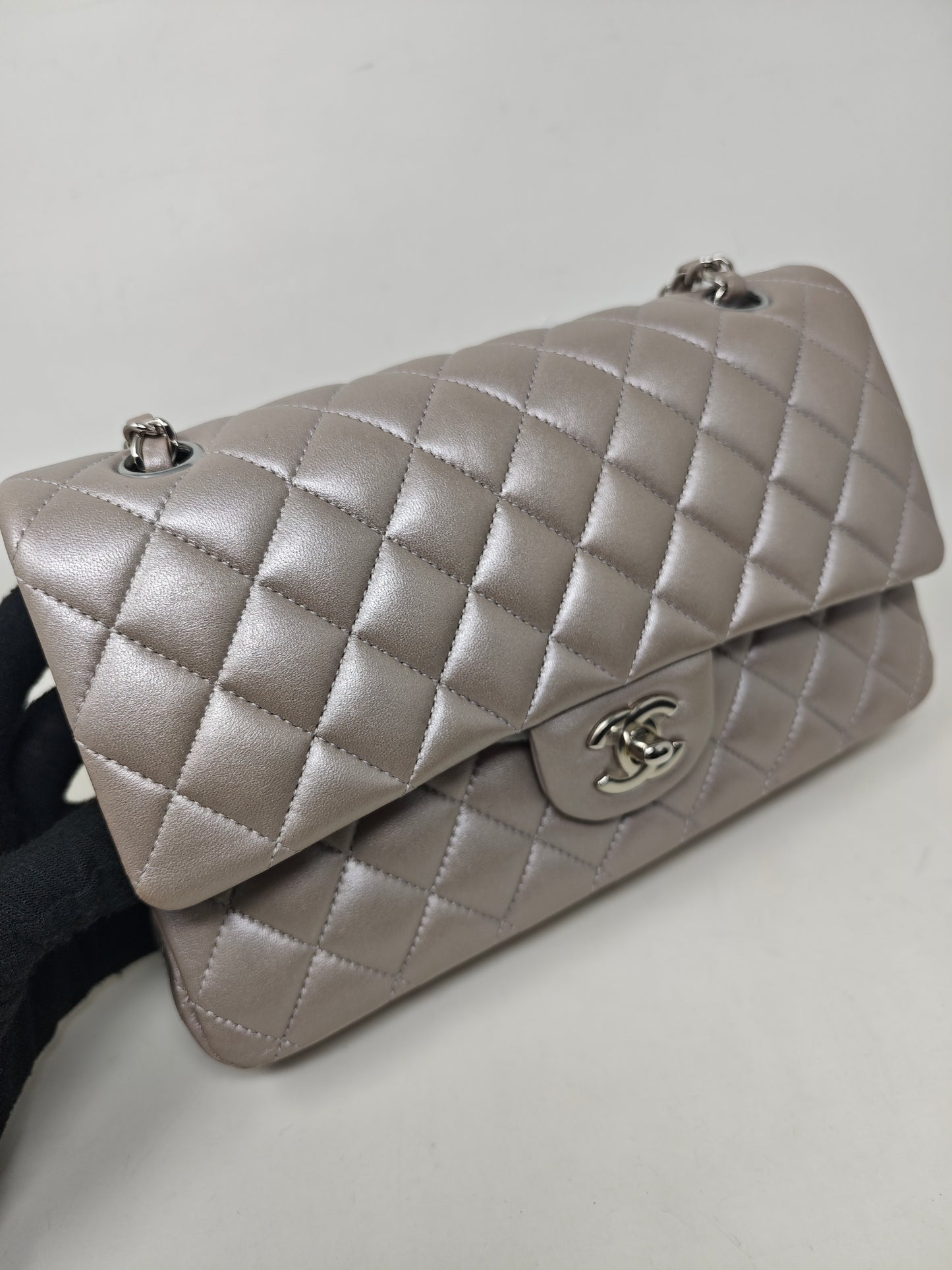 Chanel Classic Medium Double Flap Metallic