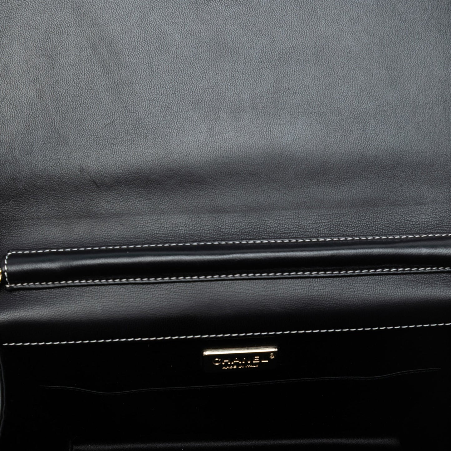 Chanel Embroidered Clutch With Chain