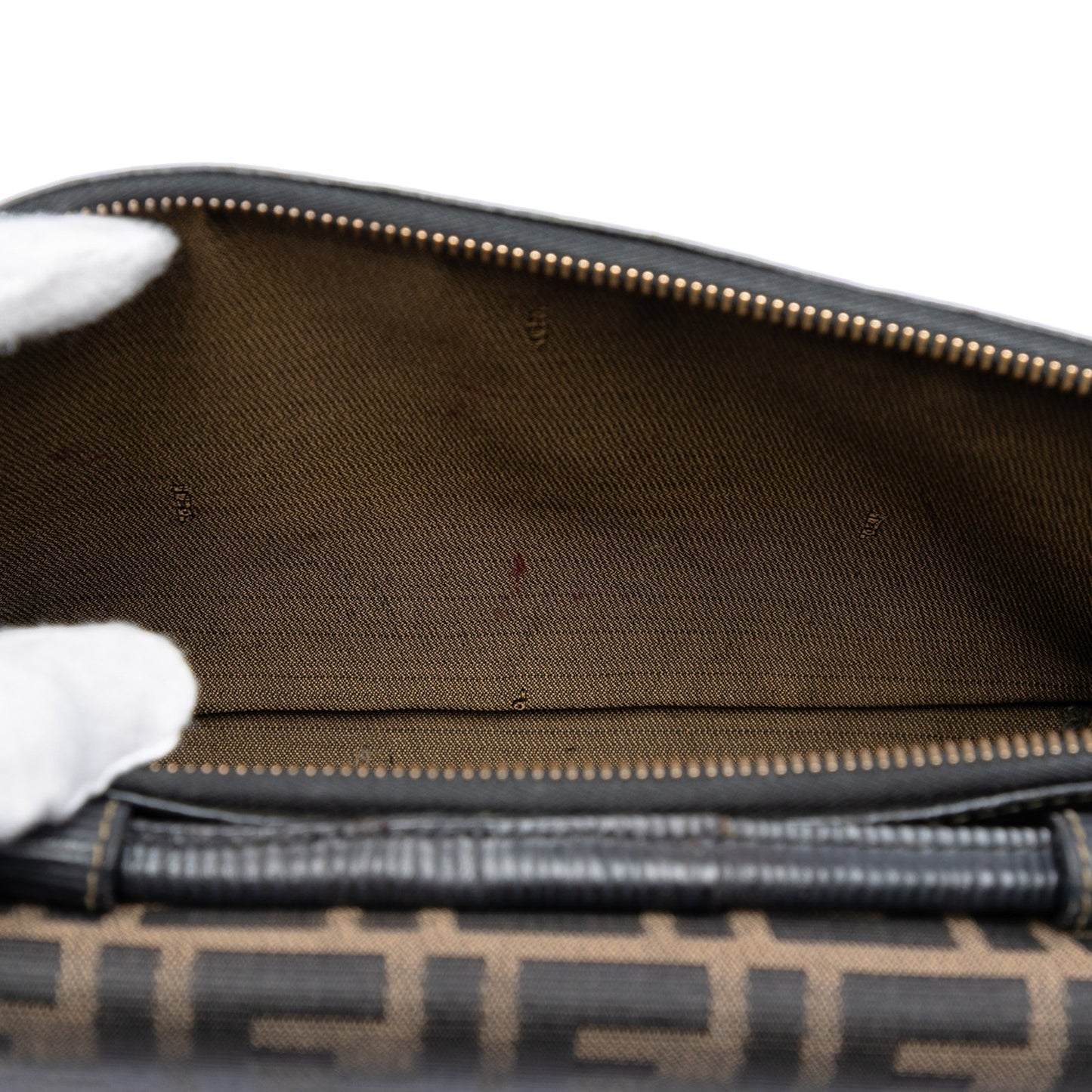 Fendi Zucca Canvas/Leather Bag