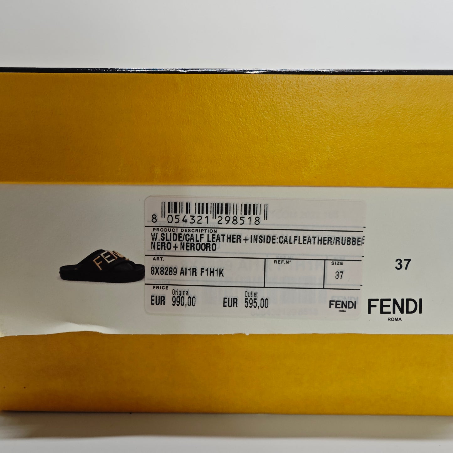 Fendi Sandalo Fendigraphi