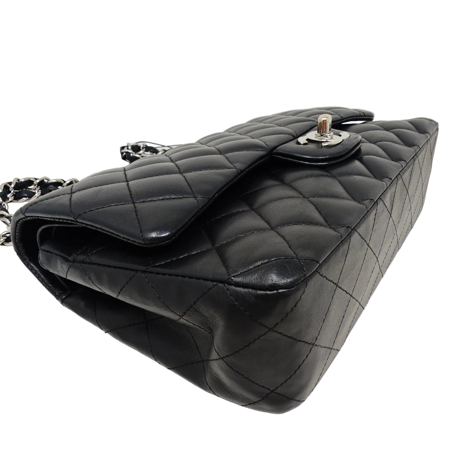 CHANEL CLASSIC MEDIUM LAMBSKIN DOUBLE FLAP