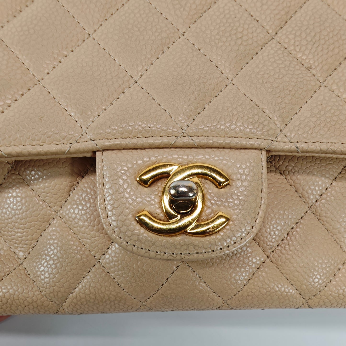 Chanel Classic Caviar Double Flap