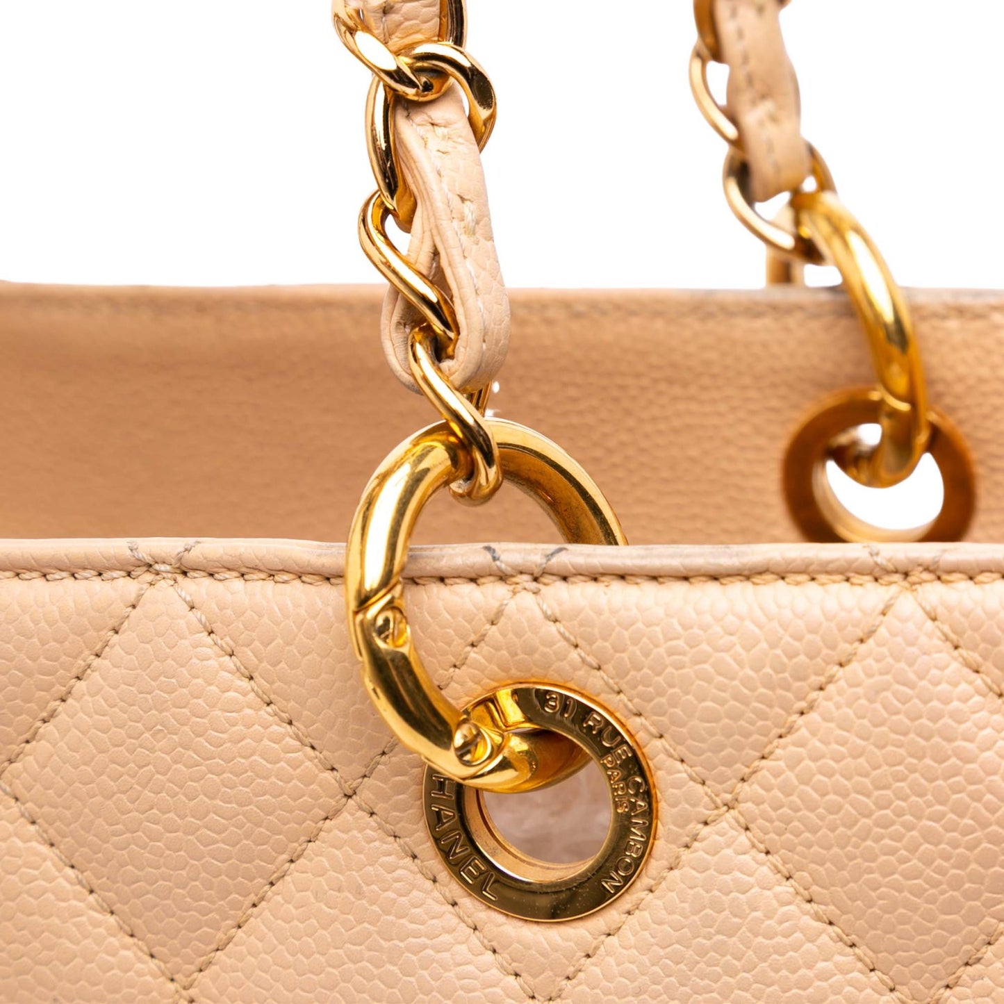 Chanel Shopping Gst Caviar
