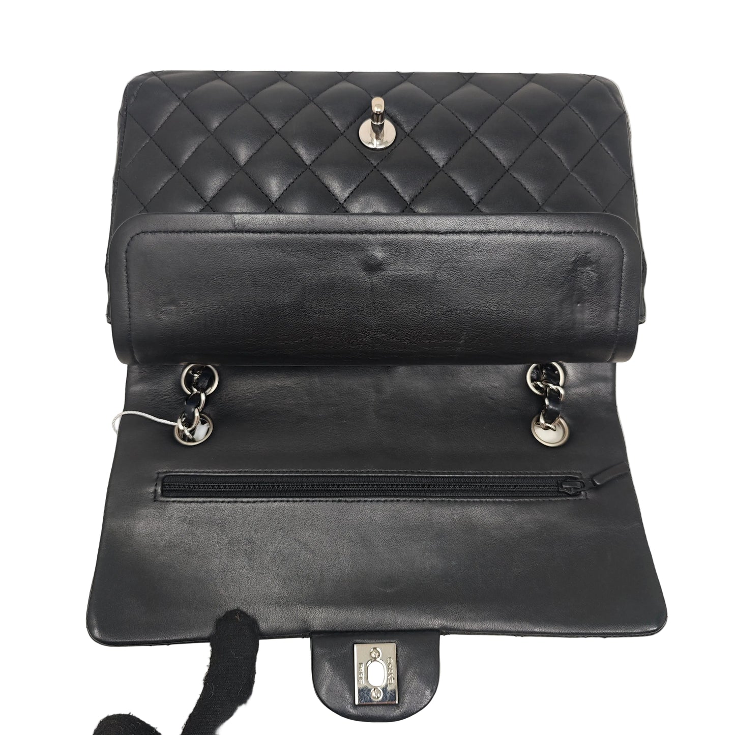 CHANEL CLASSIC MEDIUM LAMBSKIN DOUBLE FLAP