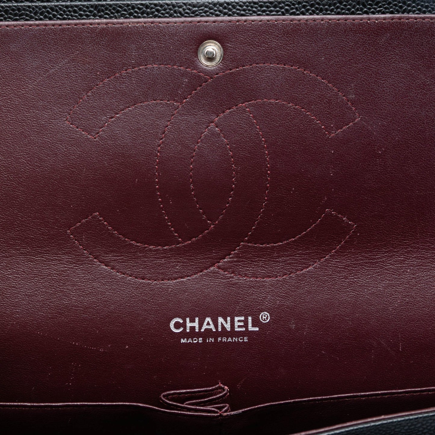 Chanel Classic Jumbo Caviar