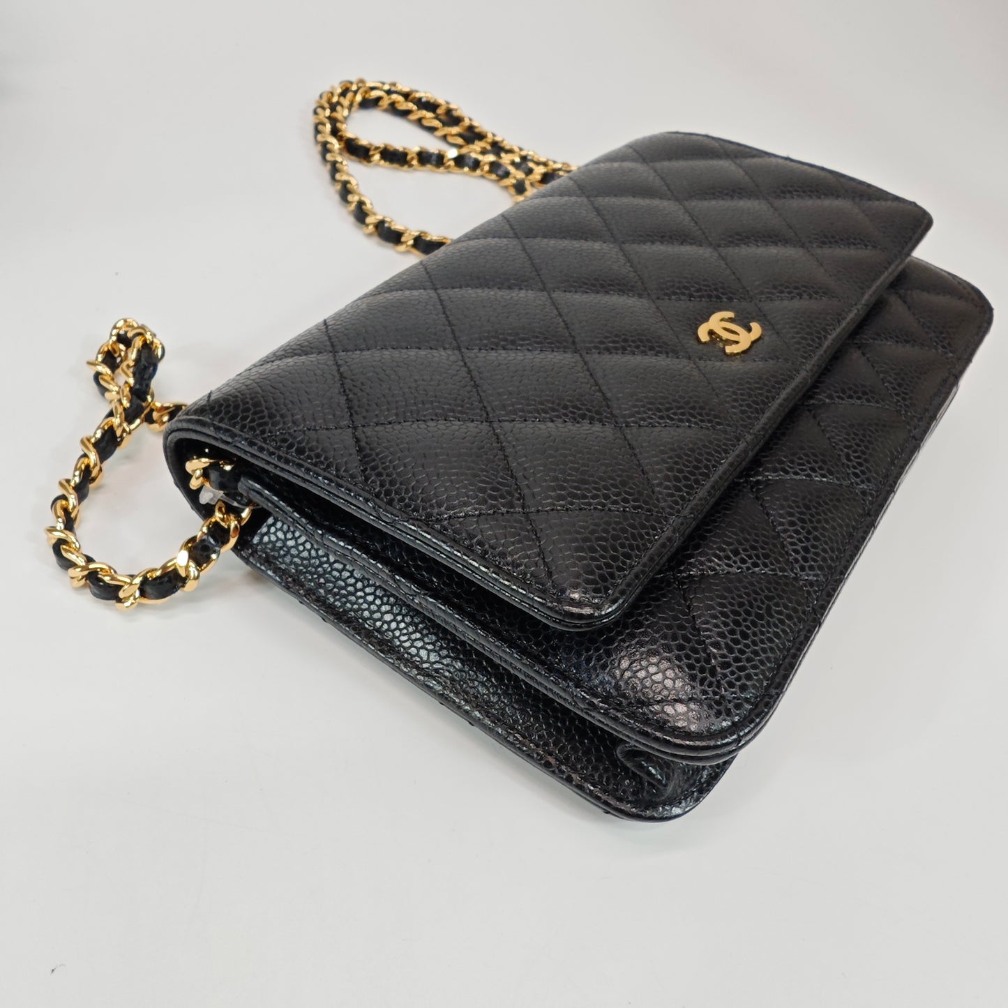 Chanel Woc Caviar nero