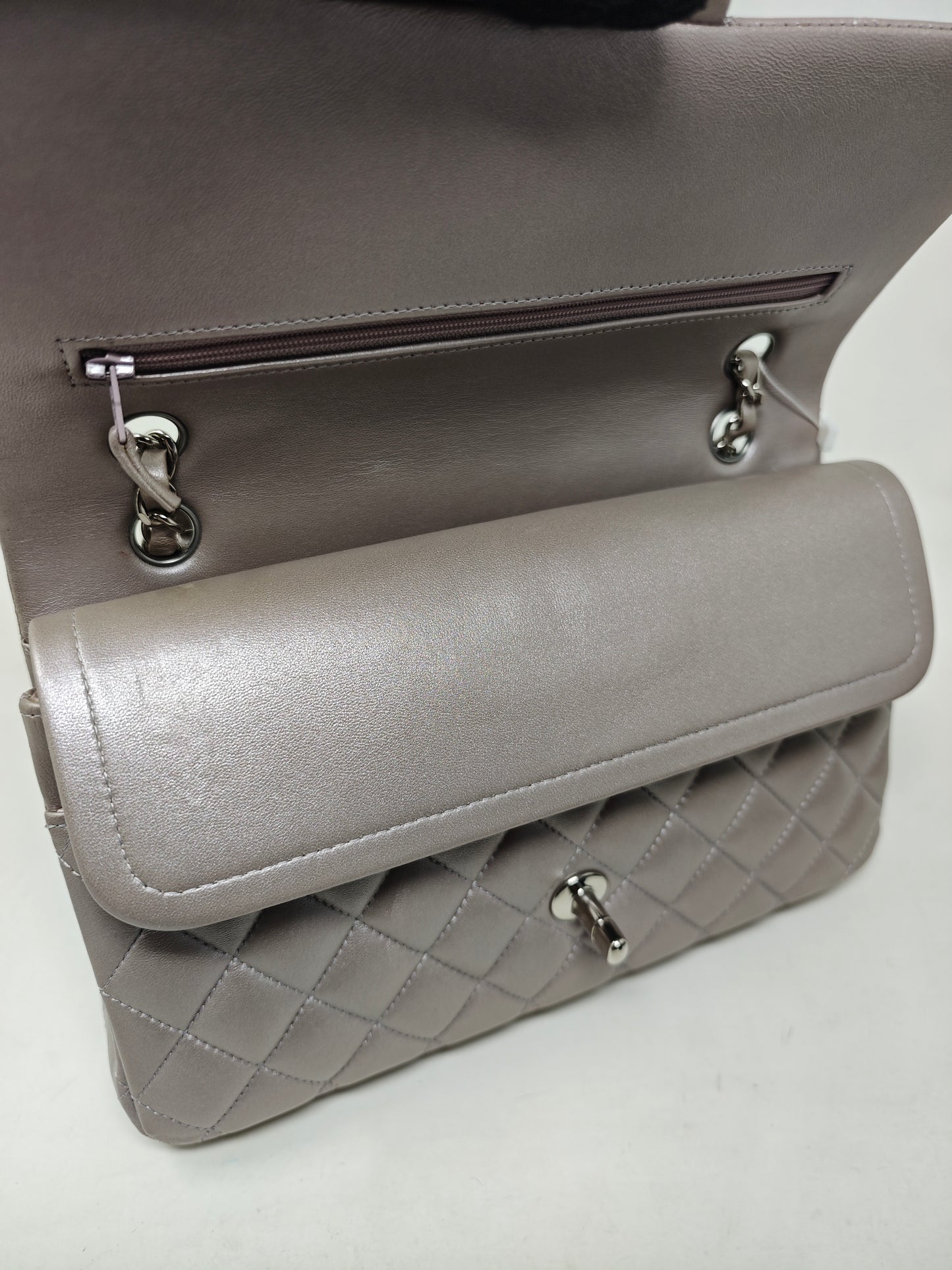 Chanel Classic Medium Double Flap Metallic