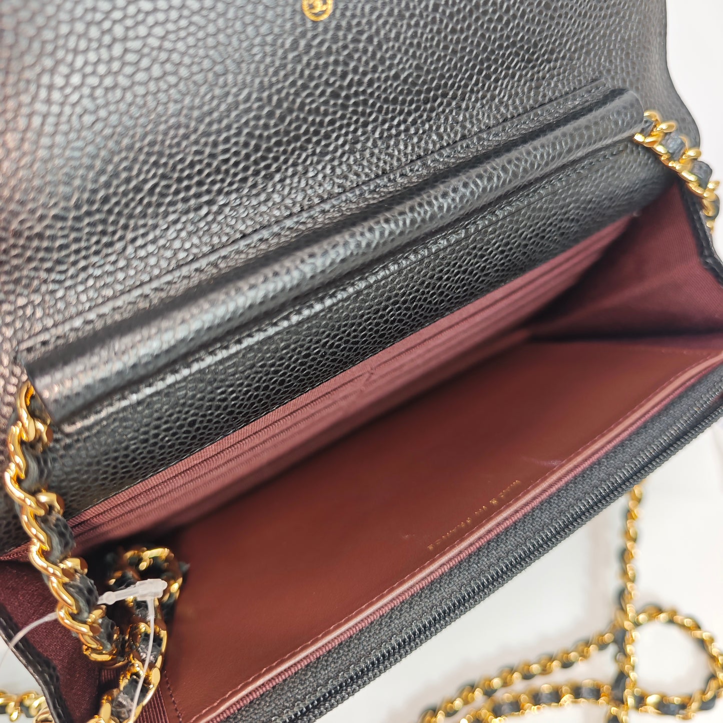 Chanel Woc Caviar nero