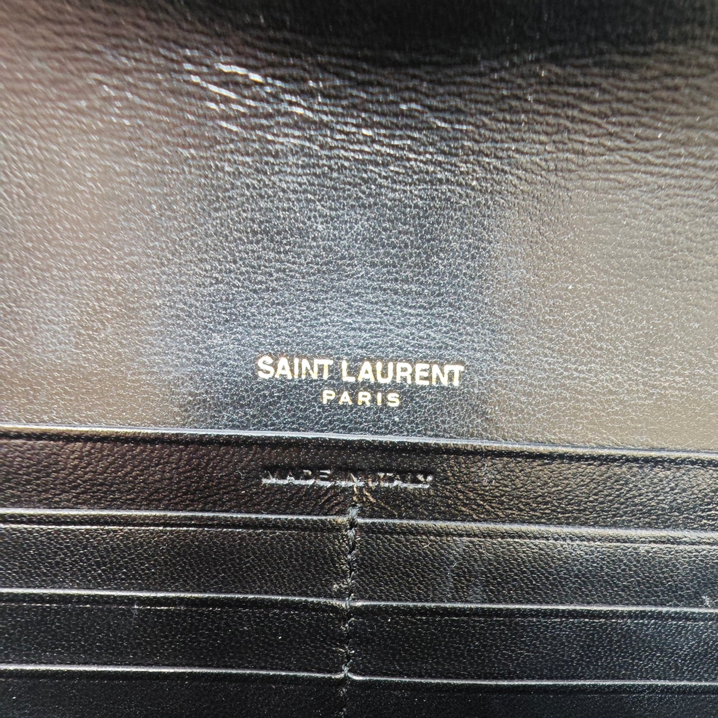 Saint Laurent Portafoglio Cassandre