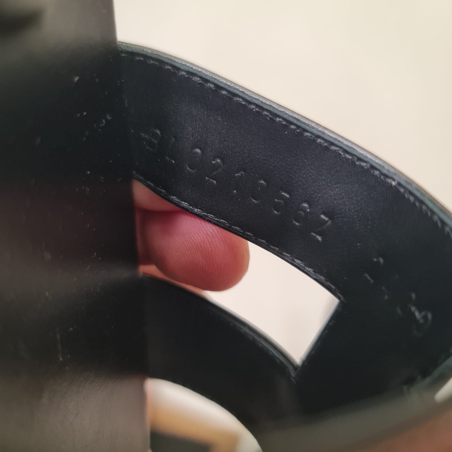 Hermes Oran 40 Black