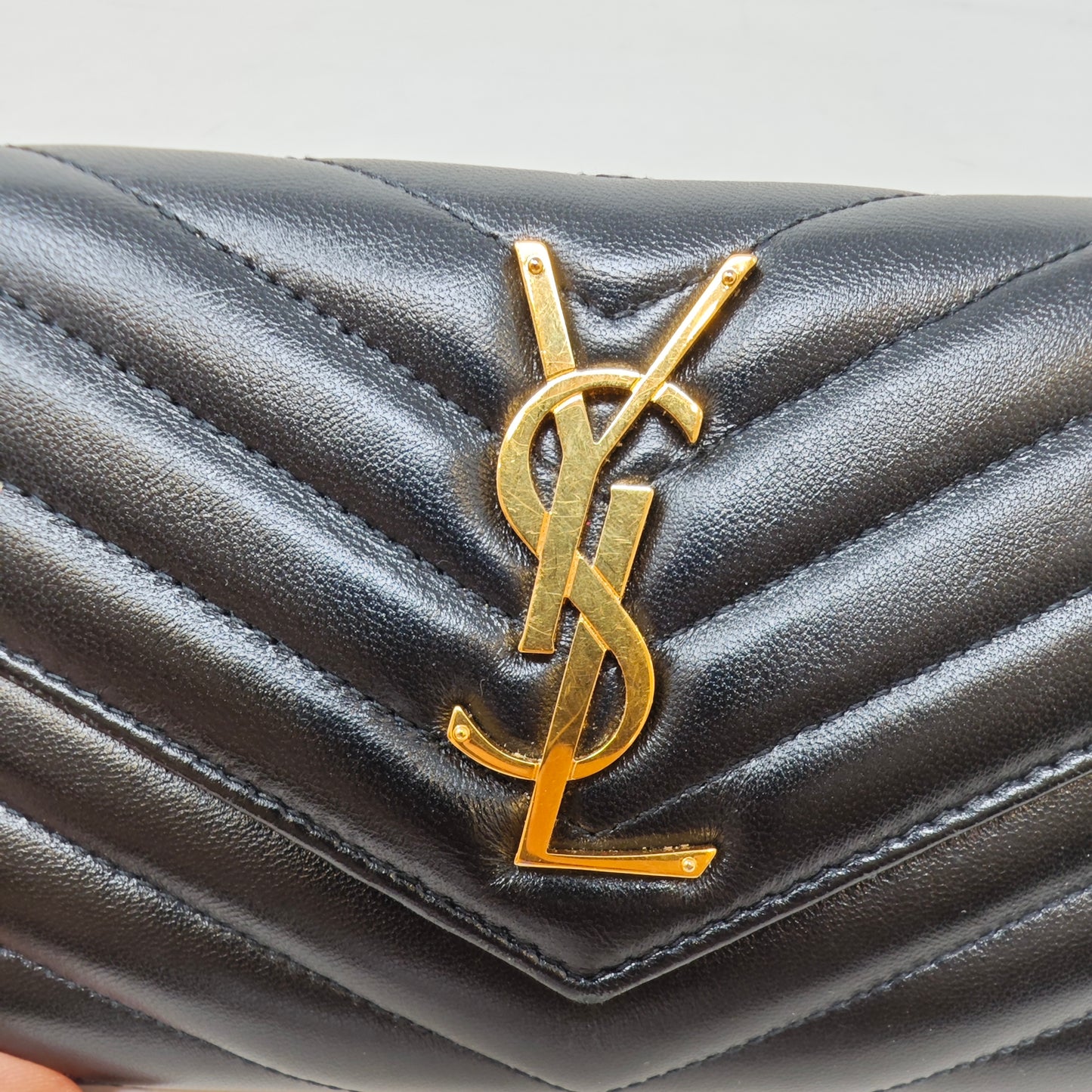Saint Laurent Portafoglio Cassandre