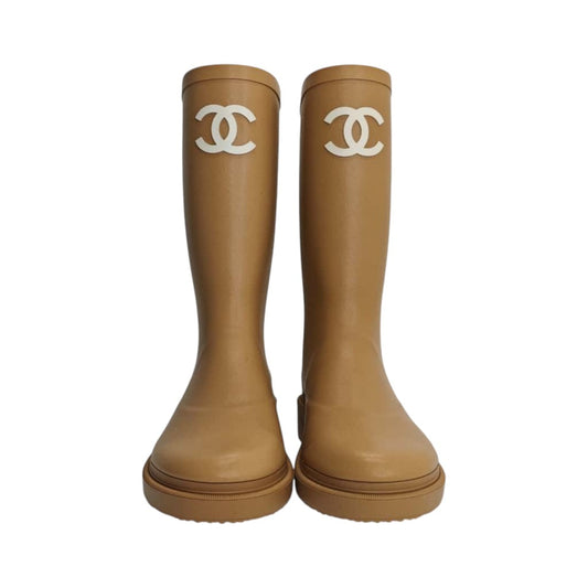 Chanel Stivali Da Pioggia