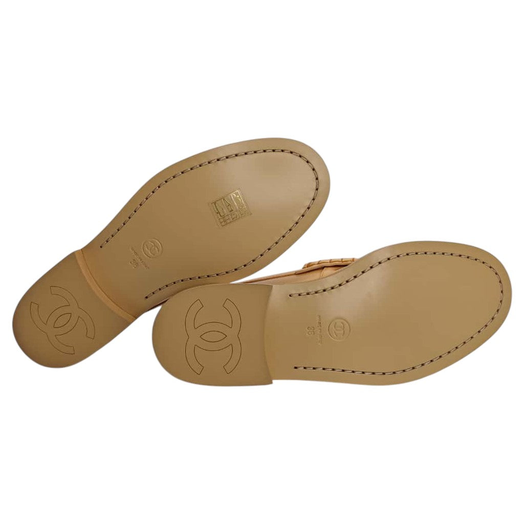 Chanel Mocassino Beige